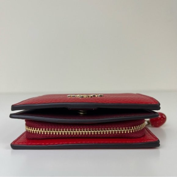 🍓 NWT Coach Snap Wallet With Strawberry - Picture 2 of 7